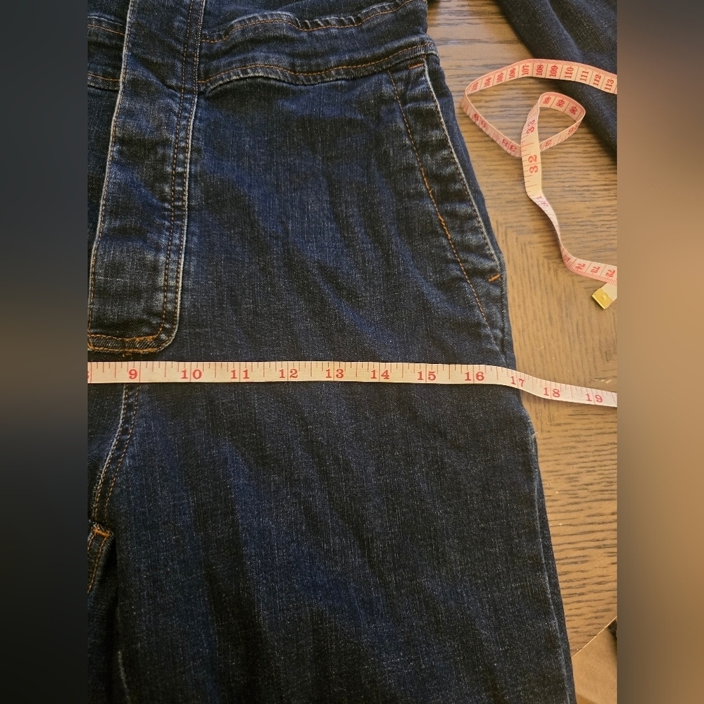 Madewell Denim Slim Coverall Jumpsuit Size 0 - Picture 10 of 16